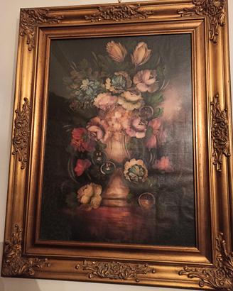 quadro  con cornice antica
