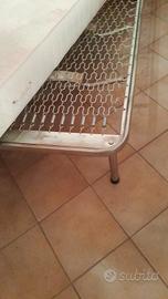 letto matrimoniale con materassa