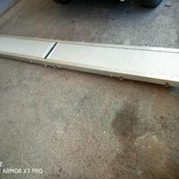 Passerella alluminio 3 mt