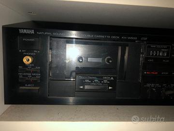 Registratore a cassetta Yamaha KX-W500