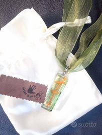 Collana artigianale - ciondolo in Vetro di Murano