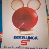 manifesto poster pubblicitario Esselunga rapanello