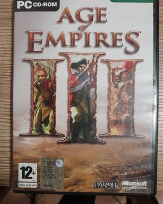 Age of empire 3 per pc e relative 2 espansioni