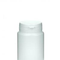 Pilloliera in HDPE 100 ml con coperchio bianco
