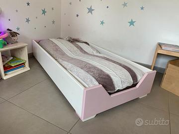 Lettino stile Montessori in Abete 24mm Artigianale