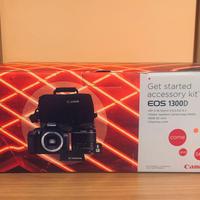 CANON EOS 1300D + STARTER KIT + ACCESSORI