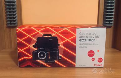 CANON EOS 1300D + STARTER KIT + ACCESSORI