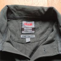 Polo a manica lunga SLAM uomo verde L