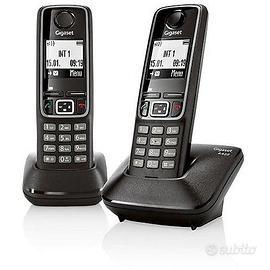 GIGASET A420 DUO Coppia Cordless black DECT