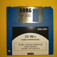 FLOPPY DISK  ripristino  dati per Korg 01/WFD 