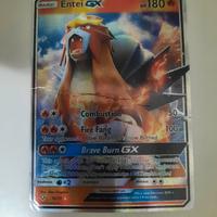 Carta pokemon Entei gx in inglese