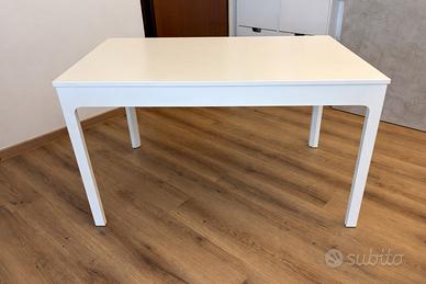 Tavolo in legno bianco IKEA allungabile