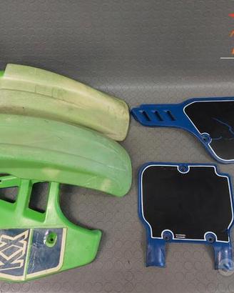 PLASTICHE kawasaki kx 125 1988 originali