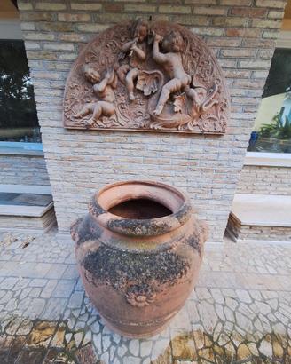 Orcio Giara in terracotta