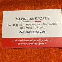 Imbiancature e cartongesso