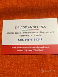 Imbiancature e cartongesso