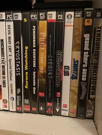 12 giochi per pc GTA ecc