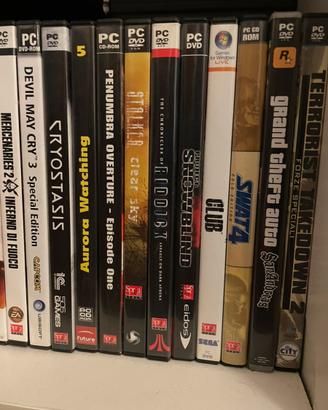 12 giochi per pc GTA ecc