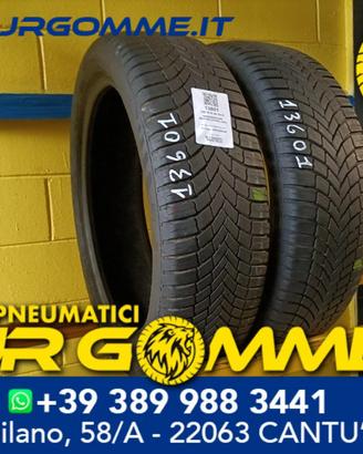2 Gomme al 70% 195/55/20 BRIDGESTONE 4 Stagioni - 