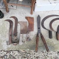 Attrezzi per giardinaggio e agricoltura vintage