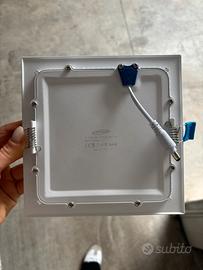 Led da incasso luce neutra 15x15