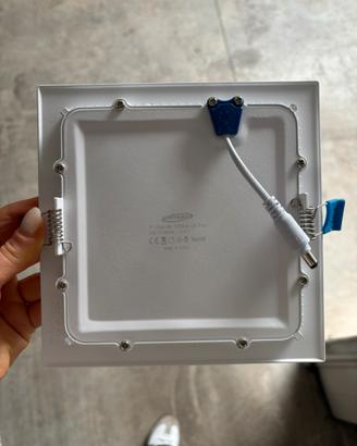 Led da incasso luce neutra 15x15