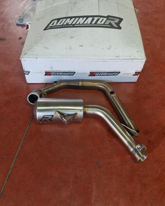 scarico completo ktm duke 125
