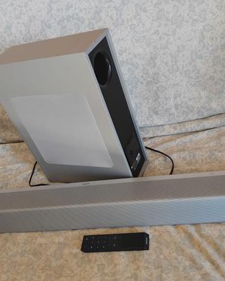 soundbar + subwoofer nuovissimo 'philips