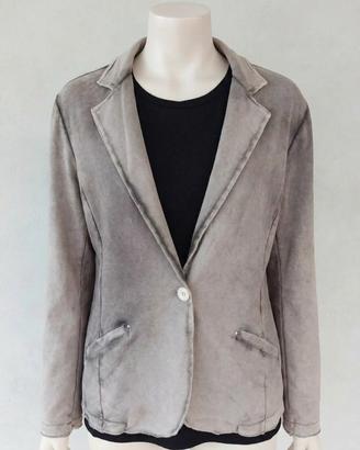 Blazer donna Fiorella Rubino, tg M, color fango 