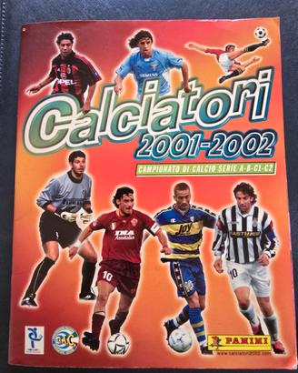 Album Panini Calciatori 2001/02 CompletoAggiornat