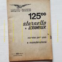 Moto Guzzi Stornello 125 - Scrambler 1968 manuale 