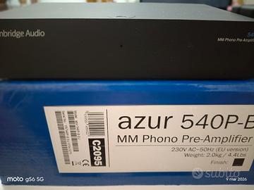 Pre-phono Cambridge Audio