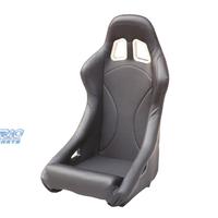 SEDILE BAQUET UNIVERSALE NERO IN PELLE STILE EVO