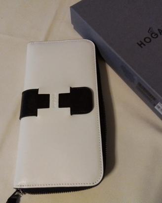 Portafoglio in vera pelle HOGAN