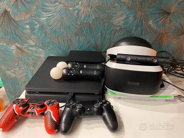 playstation4 + kit visore vr + 14 giochi ps4