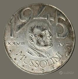 moneta 20L. Mussolini 