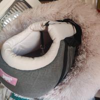 cuccua e trasportino con manici per cani e gatti