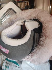 cuccua e trasportino con manici per cani e gatti