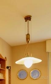 Lampadario saliscendi / vintage anni ‘90