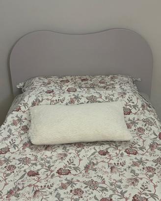 Letto singolo, struttura esterna e rete/telaio