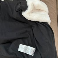 Giacca Diadora eco pelliccia cotone con cappuccio