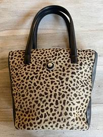 Borsa Versace leopardata in cavallino – Medusa