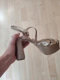 sandali tacco 10