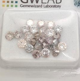 lotto 26 natural diamonds sealed