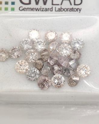 lotto 26 natural diamonds sealed