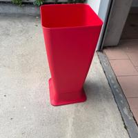 Portaombrelli ikea plastica rosso