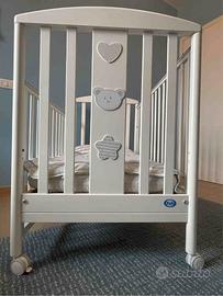 Lettino e cassettiera bambini