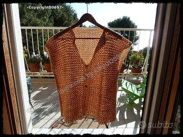 MAGLIETTA ESTIVA LINO (Uncinetto)