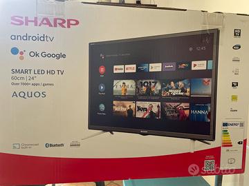 Tv android sharp 24 pollici