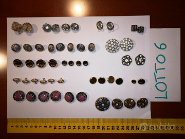 Bottoni gioiello "Lotto 6"